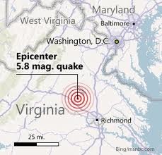 East coast quake 2011
